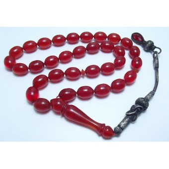 Zar Blok Malzemeden Yapılma Ateş Kehribar